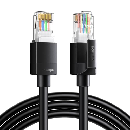 UGREEN LANケーブル CAT6A メッシュLANケーブル カテゴリー6A コネクタ RJ45