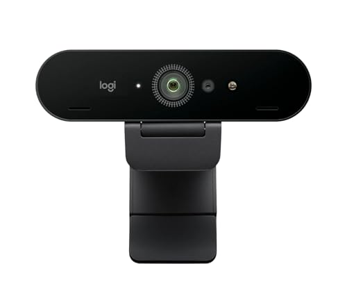 Logitech ウェブカメラ BRIO 4K Windows Hello対応 Ultra HD Webカメラ ビジネス向け ウルトラHD RightLight3 低照度対応 Windows Mac C1000eR [海外パッケージ品]