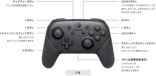 【整備済み品】 任天堂 純正 Nintendo Switch Proコントローラー Switch2対応 プロコントローラー ブラック HAC-A-FSSKA