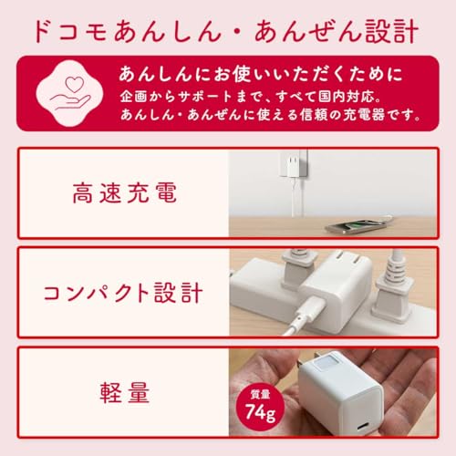 ドコモ純正 ACアダプタ 09M