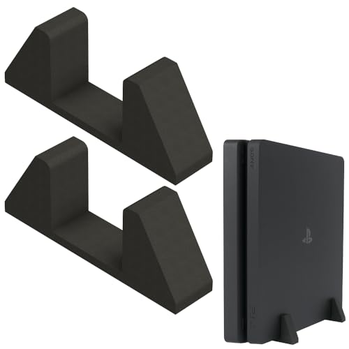 AllBright 縦置きスタンド フットスタンド 縦置き 傷付き 倒防止 設置 排熱 PS4Slim用 Slimスタンド