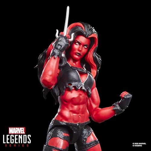 ハズブロ(Hasbro)MARVEL マーベルレジェンド・シリーズ ハルク レッド・シー・ハルク コミックス コレクター向け 6インチサイズ アクションフィギュア G2082 正規品