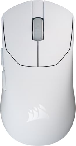 CORSAIR SABRE v2 PRO 超軽量 FPS向け ワイヤレス ゲーミングマウス – 36g・33,000DPI・8,000Hz・最大70時間バッテリー – ホワイト CH-931G001-WW