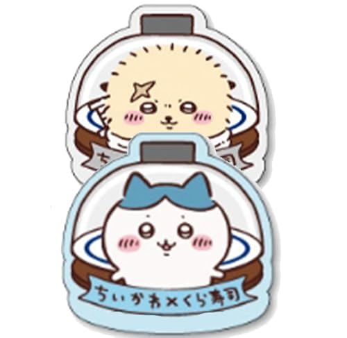 寿司 ビッくらポン マグネットシート（2枚セット） ちいか ハチワレ ウサギ (ハチワレ)