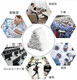 Maiitmor シューズカバー 使い捨て 厚手 コンパクト軽量 携帯便利 滑り止め 旅行用品 飛行機 トラベル 不織布 (白 100枚)