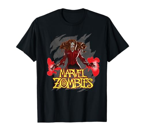 マーベル アニメーション Marvel Zombies スカーレット・ウィッチ／ワンダ・マキシモフ Tシャツ