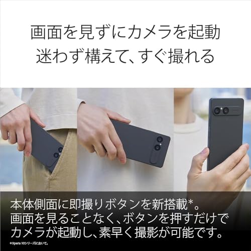 ソニー Xperia 10 VII ホワイト SIMフリースマホ XQ-FE44 W1JPCX0 【日本正規代理店品】
