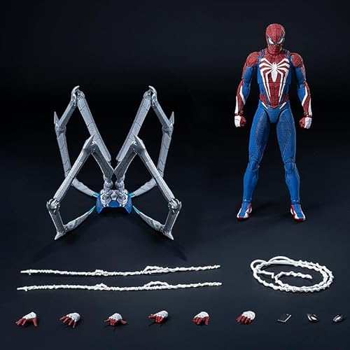 スリーゼロ[threezero] DLX スパイダーマン アドバンスド スーツ2.0 [ピーター パーカー] 1/12スケール ABS&PVC&POM&亜鉛合金&その他の金属製塗装済み可動フィギュア