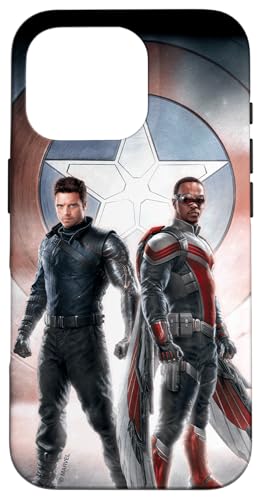 マーベル・ザ・ファルコン&ザ・ウィンター・ソルジャー・サム＆バッキー・バーンズ スマホケース iPhone 16 Pro 用