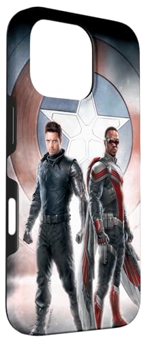 マーベル・ザ・ファルコン&ザ・ウィンター・ソルジャー・サム＆バッキー・バーンズ スマホケース iPhone 16 Pro 用