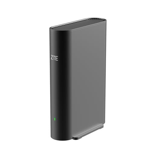 ZTE WiFiルーター無線 LAN Wi-Fi6 高速 EasyMesh メッシュ対応 デュアルバンド APP設定 11ax/11ac AX3000 2402+574Mbps IPv6 WPA3 wifi中継機 3階建4LDK (AX3000 Sora, ブラック)