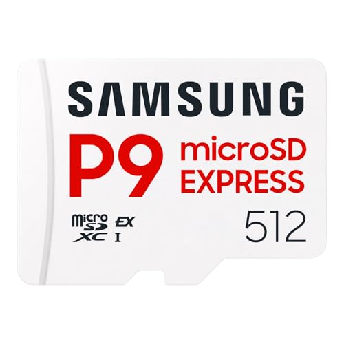 Samsung(サムスン) マイクロSD Expressカード 512GB Nintendo Switch2 動作確認済 最大転送速度 800MB/s 国内正規保証品 3年保証 microSD P9 Express MB-MK512T-IT/EC