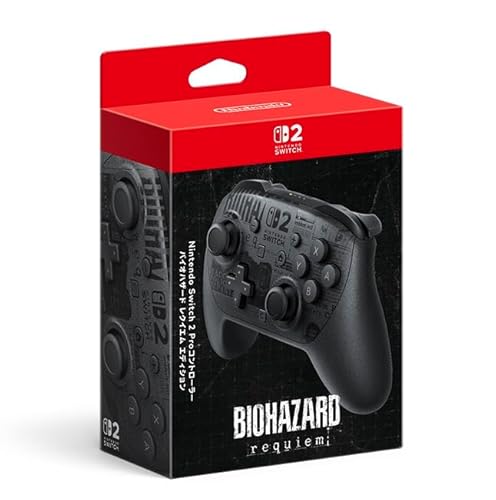 【任天堂純正品】Nintendo Switch 2 Proコントローラー バイオハザード レクイエム エディション