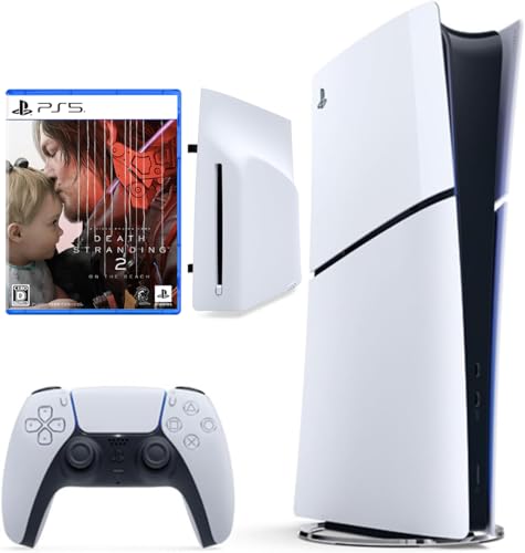 PlayStation 5 デジタル・エディション日本語専用モデル + ディスクドライブ + DEATH STRANDING 2: ON THE BEACH (デス・ストランディング 2: オン・ザ・ビーチ) セット【Amazon.co.jp限定】 オリジナル壁紙 配信