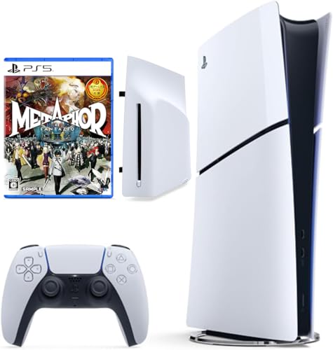 PlayStation 5 デジタル・エディション日本語専用モデル + ディスクドライブ + メタファー:リファンタジオ セット【Amazon.co.jp限定】 オリジナル壁紙 配信