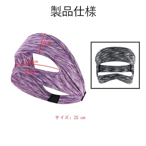 HUIKKJP 2個入り VRアイマスク Meta Quest3/2 PSVR2 Pico4対応 吸水速乾 通気洗濯可能 男女兼用