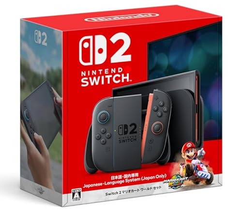 二ンテンドースイッチ 2 (日本語・国内専用) マリオカート ワールド セット