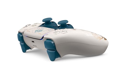 【純正品】DualSense ワイヤレスコントローラー "原神" リミテッドエディション（CFI-ZCT2JZE） 【Amazon.co.jp限定】 PS5用コントローラー充電ケーブル3m