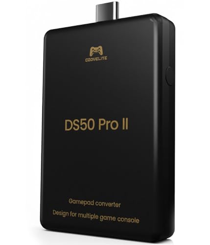 Besavior COOVELITE DS50 Pro2 PS5/PS4/PS3/PC/Switch2/Switch 用 ゲーミングコンバーター 無線 リモートプレイ不要 超低遅延 安定 PS5/PS4/BLITZ2/Rainbow3/Elite2/Xbox Series S/Xbox Series X/Switch Proコントローラー対応 マクロ機能搭載 【日本語パッケージ/マニュアル付】