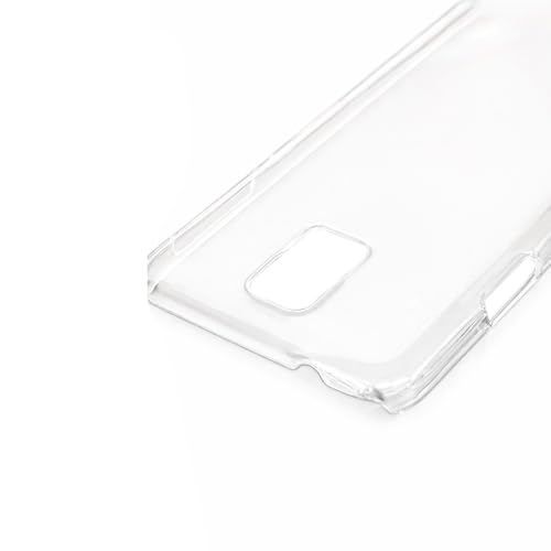 Galaxy S5/SC-04F対応ケース スマホ (クリア) カバー 無地 デコベース ジャケット ハード シンプル sslink