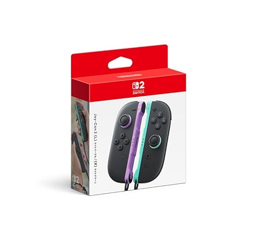 【任天堂純正品】Joy-Con 2 (L) ライトパープル/(R) ライトグリーン