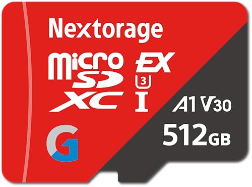 Nextorage microSD Express 512GB【Nintendo Switch 2専用 / 動作検証済み/国内メーカー】microSDXC Express Switch 2専用 PCIe/NVMe Gen3x1 UHS-I 読み出し最大880MB/s G-シリーズ EX NM3A512GB/GHAE ネクストレージ