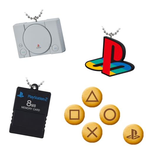 PlayStation ™ / ミニチュアチャーム付き ビスケット 食玩 プレイステーション BOX 10個入り