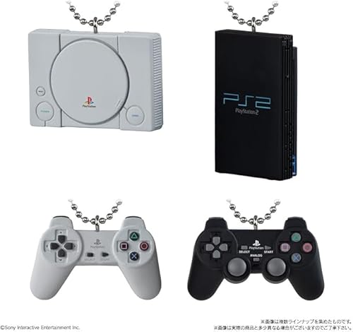 PlayStation ™ / ミニチュアチャーム付き ビスケット 食玩 プレイステーション BOX 10個入り