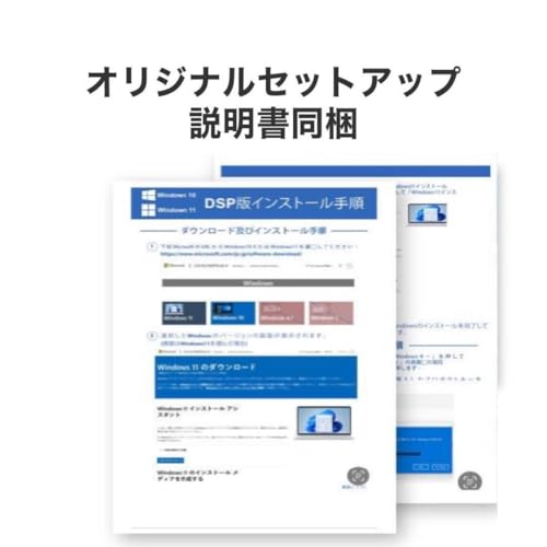 【Windows11 Home】DSP版 ライセンス ｜ 日本語版｜SATAケーブル＋日本語ガイド｜ (Home ライセンス)