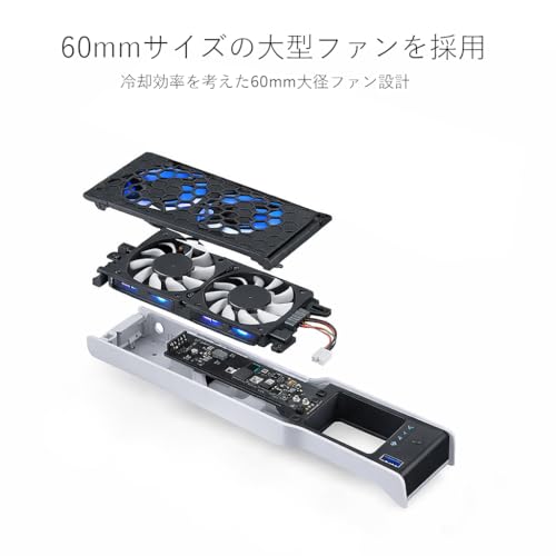PS5 冷却ファン スタンド型冷却パッド 大型ファン搭載 PS5日本語専用モデル Slim/Pro対応 自動温度検知 風量調節可 LEDライト USB 3.0 低騒音 熱対策 周辺機器