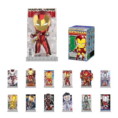 【POP MART 公式ストア】Marvel Iron Man: A Journey Through Armors シリーズ 【1ピース】 ディズニー マーベル ポップマート ブラインドボックス フィギュア おもちゃ ガチャガチャ プラモデル ギフト 推し活 ポプマ 正規品