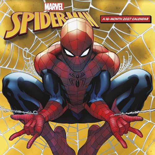 2027年スパイダーマンミニ壁掛けカレンダー