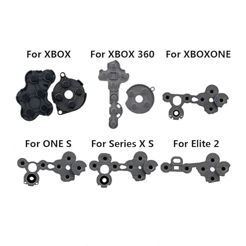 KSSA 互換品 XBOX シリーズ コントローラー用 十字キー D-Pad ボタン 導電性 ゴム ラバーパッド 交換 修理 部品 メンテナンス パーツ (XBOX Series X/S 1個)