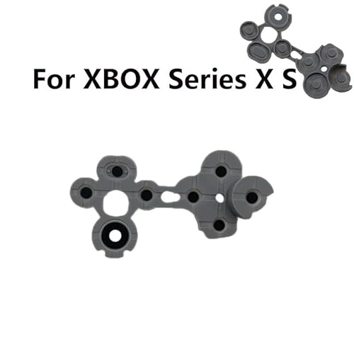 KSSA 互換品 XBOX シリーズ コントローラー用 十字キー D-Pad ボタン 導電性 ゴム ラバーパッド 交換 修理 部品 メンテナンス パーツ (XBOX Series X/S 1個)