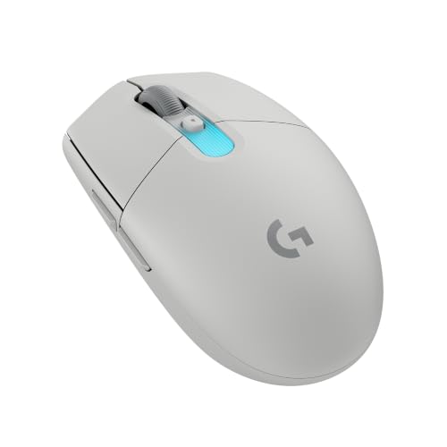 Logicool G ゲーミングマウス G304 X SUPERLIGHT LIGHTSPEED ワイヤレス ゲーミング マウス G304X-SL-WH 軽量 59g HERO 44Kセンサー LIGHTSYNC RGB 130時間連続利用可能 USB Type-C 充電 Bluetooth対応 PC windows Mac ホワイト 国内正規品