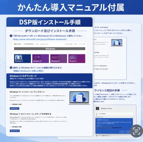 【Windows11 Pro 用】 DSPライセンス 日本語版 (Proライセンス)
