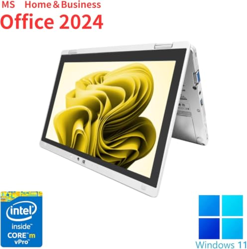 【整備済み品】【MS Office H&B 2024】パナソニック ノートPC RZ4 10.1型 / Core M-5Y70 /USキーボード/Webカメラ/Win11 Pro/ワジュンのWi-Fi/Bluetooth/8GB /128GB SSD