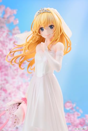 グッドスマイルカンパニー 四月は君の嘘 スケールフィギュア G.S.Collection 宮園かをり ウェディングドレスVer. プラスチック製 塗装済み完成品 1/7スケール 専用台座付属 全高約215mm
