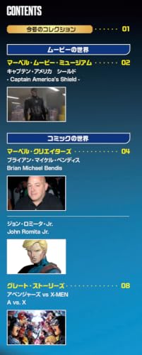 マーベル・ムービー・ミュージアム 第2号(キャプテン・アメリカ シールド シビル・ウォー/キャプテン・アメリカ（2016）) [分冊百科] (モデル付)