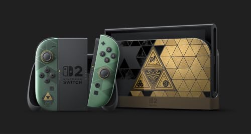 【セット販売・単品購入不可】Nintendo Switch 2 （日本語・国内専用） ゼルダの伝説 40周年 アニバーサリーエディション＆【任天堂ライセンス商品】Nintendo Switch 2 専用液晶保護フィルム 9H×ブルーライトカット【Amazon.co.jp限定】 特典 オリジナルアクリルコースター 同梱