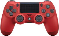 【純正品】ワイヤレスコントローラー (DUALSHOCK 4)マグマ・レッド (CUH-ZCT2J11)CYBER PS4用コントロー