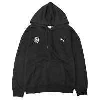 プーマ モンハンコラボ スウェット フーディー モンスターハンター アイルー フーディ ブラック メンズ レディース Puma MONSTER HUNTER SWEAT HOODIE