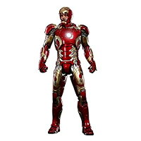 【中古】 ムービー・マスターピース DIECAST アベンジャーズ/エイジ・オブ・ウルトロン アイアンマン・マーク43 1/6スケール ダイキャスト製 塗装済み可動