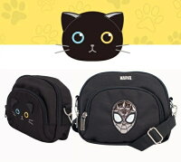 【楽天スーパーセール半額】【送料無料】ブラックキャット スパイダーマン ネコフォンクロス ショルダーバッグ クロスバッグ おしゃれ 入園グッズ ショルダー 子供 キッズ 女の子 ガールズ 可愛い リボン 小物入れ クリスマス プレゼント 誕生日 ブラック キャット P142