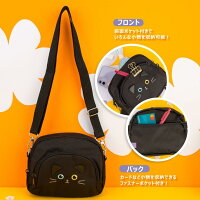 【楽天スーパーセール半額】【送料無料】ブラックキャット スパイダーマン ネコフォンクロス ショルダーバッグ クロスバッグ おしゃれ 入園グッズ ショルダー 子供 キッズ 女の子 ガールズ 可愛い リボン 小物入れ クリスマス プレゼント 誕生日 ブラック キャット P142