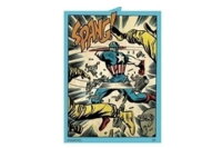 【送料無料】　　 【日本製】　　マーベルキャラクター　キャラクターステッカーブルー　角　キャプテン・アメリカ　マーベル　MARVEL　ヒーロー　アメコミ　映画　アニメ　シール　ステッカー　文房具　学校　雑貨　グッズ