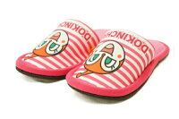 【送料無料】　それいけ！アンパンマン　子供用スリッパボーダー　ドキンちゃん　アニメ　映画　ルームシューズ　履物　室内　部屋　子供　キッズ　雑貨　グッズ　かわいい