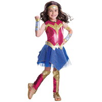 ワンダーウーマン 衣装、コスチューム 子供女性用 バットマンVSスーパーマン ジャスティスの誕生 コスプレ