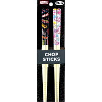 マーベル 竹箸2Pセット ロゴチラシ H21cm