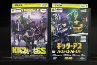 DVD キック・アス + ジャスティス・フォーエバー 2本セット ※ケース無し発送 レンタル落ち Z4T1145b